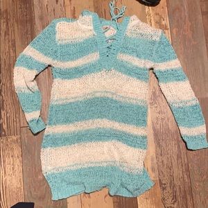 VS hooded beach coverup